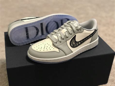 christian dior jordan 1 low